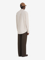 ÉTUDES STUDIO — Рубашка Relax Shirt E Striped Off White