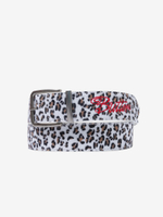 BUTTER GOODS — Ремень Animal Hide Belt Snow Leopard
