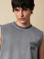 DISSIDENT — Майка DD Varsity Dyed Tank Top in Concrete