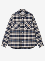 CARHARTT WIP — Рубашка Tarbell Check Dark Navy/White