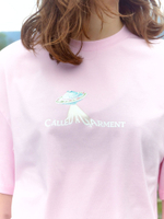 CALLED A GARMENT — Футболка Flying Saucer Розовый