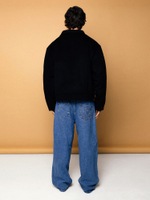 DISSIDENT — Куртка DST Cropped Zipper Coat in Black