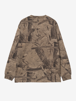 CARHARTT WIP — Лонгслив L/S Feather Tree Camo Khaki/Shungite