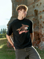 CALLED A GARMENT — Футболка Savage Freedom Черный