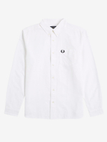 FRED PERRY — Рубашка Oxford Laurel White