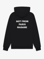DRÔLE DE MONSIEUR — Худи Bold Slogan Hoodie Black
