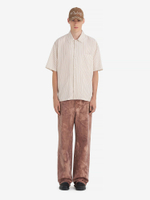ÉTUDES STUDIO — Рубашка Camp Collar Shirt Striped Off White