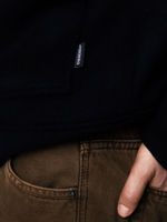 DISSIDENT — Куртка DST Cropped Zipper Coat in Black