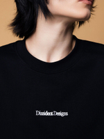 DISSIDENT — Футболка DD Logo Tee in Black