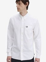 FRED PERRY — Рубашка Oxford Laurel White