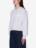 OBEY — Свитшот W Design Studio Cropped Crew Ash Heather Grey