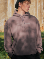 CALLED A GARMENT — Худи Classic CG Hoodie Серо-фиолетовый