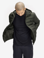 FRED PERRY — Куртка Hooded Insulated Jacket Field Green