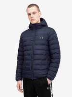 FRED PERRY — Куртка Hooded Insulated Jacket Navy Blue