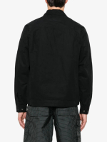 C.P. COMPANY — Овершот Micro -Reps Lens Detail Zip-Up Jacket Black