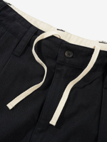 BUTTER GOODS — Штаны Pleated Trousers Washed Black