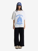 BRÛLER D’AMOUR — Футболка T-shirt Замок/Château White
