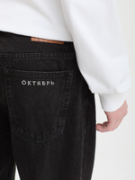 ОКТЯБРЬ — Джинсы AW'26 OG Logo Classic Black
