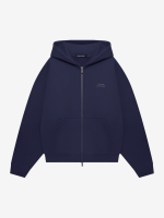 BRÛLER D’AMOUR — Худи Zip Logo de Base 01 Navy Blue