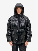 ZNY — Куртка Пуховик Hooded AW23 Black