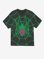 OBEY — Футболка Spider Vintage Black