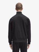FRED PERRY — Олимпийка Taped Track Carbon Black