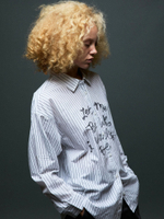 OBEY — Рубашка W Carlotta Stripe Shirt White Multi