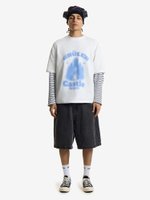 BRÛLER D’AMOUR — Футболка T-shirt Замок/Château White