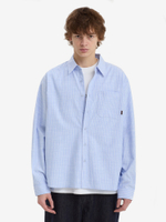 ОКТЯБРЬ — Рубашка AW'26 Stripe Oxford LS Blue Stripe