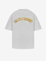 CALLED A GARMENT — Футболка Iris College Серый Меланж