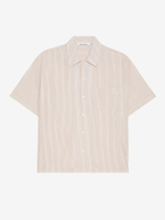 ÉTUDES STUDIO — Рубашка Camp Collar Shirt Striped Off White