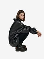 ZNY — Куртка Leather AW24 Black
