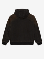 OBEY — Куртка Studded Zip Up Jacket Black (Rust Wash)