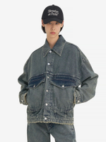 ÉTUDES STUDIO — Куртка Loose Denim Jacket Acid