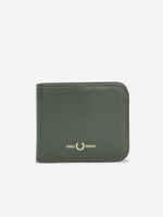 FRED PERRY — Кошелек Smooth Leather Billfold Wallet Laurel Green Wreath