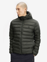 FRED PERRY — Куртка Hooded Insulated Jacket Field Green