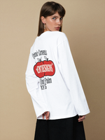 DISSIDENT — Лонгслив Organic Longsleeve in White