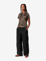 CARHARTT WIP — Джинсы W June Double Knee Pant Black (Rinsed)