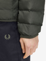 FRED PERRY — Куртка Hooded Insulated Jacket Field Green