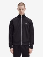 FRED PERRY — Олимпийка Taped Track Carbon Black