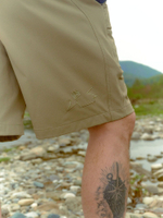 CALLED A GARMENT — Шорты Hikercore Белый Песок