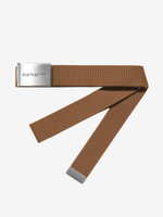 CARHARTT WIP — Ремень Clip Belt Chrome WIP H Brown