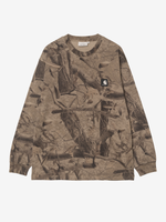 CARHARTT WIP — Лонгслив L/S Feather Tree Camo Khaki/Shungite