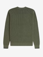 FRED PERRY — Свитер Waffle Stitch Jumper Laurel Wreath Green