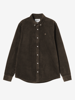 CARHARTT WIP — Рубашка Madison Cord Tobacco