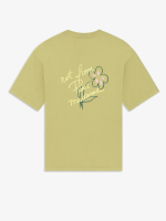 DRÔLE DE MONSIEUR — Футболка Esquisse Slogan Tee Light Khaki