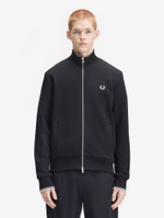 FRED PERRY — Олимпийка ZIP Through Sweatshirt Jacket Black