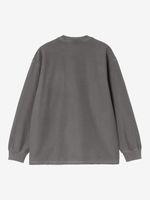 CARHARTT WIP — Лонгслив L/S Loose Pocket T-Shirt Black (Garment Dyed)
