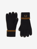 FRED PERRY — Перчатки Twin Tipped Merino Wool Glove Black/Caramel