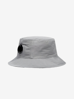 C.P. COMPANY — Панама Chrome-R Lens Bucket Hat Dove Grey